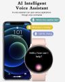 New Body Temperature Smart Watch Women Men HD 360*360 Screen Answer Call Dial Call Smartwatch for Samsung Watches for Women +box. 