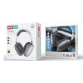 XO-BE25 Bluetooth 5.0 Stereo Wireless Headphone With Microphone - Silver. 