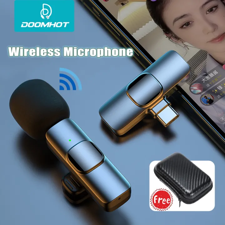 Doomhot%20Wireless%20Lapel%20Lavalier%20Portable%20Audio%20Video%20Recording%20Mic%20Professional%20Microphone%20For%20YouTube%20Facebook%20Vloggers%20-%20Image%2010