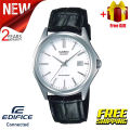 (Ready Stock) General Fashion EDIFICE MTP-1183 Series Silver Stainless Steel Men Watch MTP-1183E-7A. 