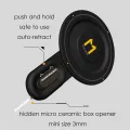 Aulumu G05 4-in-1 Magnetic Phone Stand Grip Compatible with MagSafe Removable 360° Adjustable Phone Kickstand with Box Opener. 