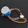 5V Stepper Motor DC 5V 28BYJ-48 4 Phase 5 Wires Programmable Small Red-uction Gear Stepper Motor Compatible With Arduino DIY Project 3D Printer Parts.