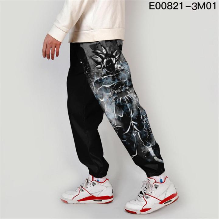 Personality Men Boy Trousers Goku Sweatpants Summer Spring Fitness Joggers High Street Anime Pants Trousers Boys Sweatpants Daraz .bd