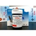 Accu Test Elite Blood Glucose Check Strip 25 pcs (No Box Only Vail). 