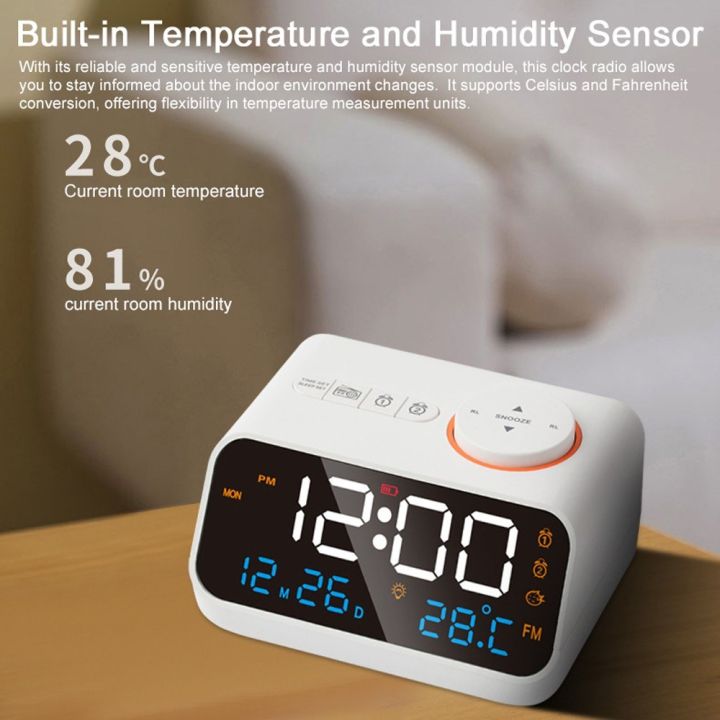 Multifunctional%20Alarm%20Clock%20with%20FM%20Radio%20Rechargeable%20LED%20Digital%20Clock%20with%20Temperature%20and%20Humidity%20Display%20Support%20Sound-Activated/Keep-on%20Switching,%20Brightness/Volume%20Adjustable,%20Snooze%20Function%20-%20Image%202