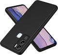 Infinix Hot 12i Silicone Soft Gel Rubber Slim Liquid Cover Shockproof Protective Anti-Scratch Phone Case.