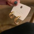 Retro Female Geometric Distortion Earring Personality Earings New.