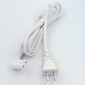 hoe 8 tail power cord 90 degree right angle L-shaped left and right up and down elbow national standard two-plug eight-figure tail charging cable.