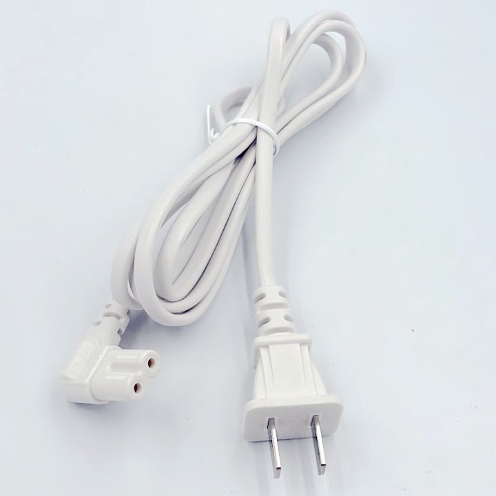 hoe%208%20tail%20power%20cord%2090%20degree%20right%20angle%20L-shaped%20left%20and%20right%20up%20and%20down%20elbow%20national%20standard%20two-plug%20eight-figure%20tail%20charging%20cable%20-%20Image%204