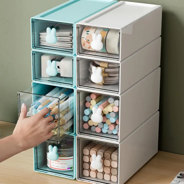 Cute%20Rabbit%20Storage%20Box%20Office%20Desktop%20Drawer%20Storage%20Box%20Student%20Transparent%20Stationery%20And%20Sundry%20Shelf%20-%20Image%205