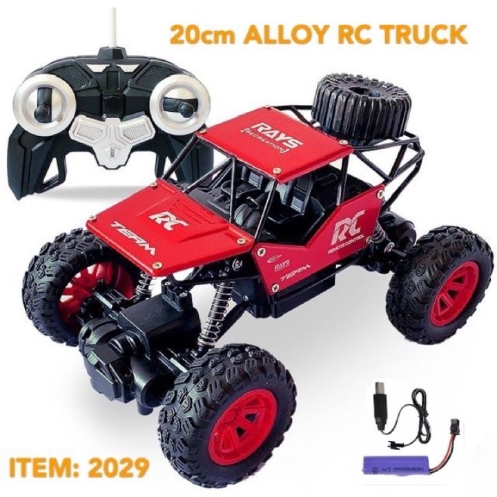 Have%20Off-Road%20Adventures%20with%20an%20R/C%20Car%20Rock%20Crawler%20-%20Rechargeable%20Alloy%20Monster%20Truck%20-%20Remote%20Control%20Car%201:18%20SF2029%20-%20Image%207