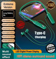 G9 Pro+ Type-C Charging Stereo Long Standby Wireless Neckband Headphone - Signifying Quality.