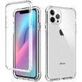 For Apple iPhone 12 Pro Max Case Crystal Clear Soft TPU Ultra-Thin Transparent Flexible Protective Mobile Phone Back Cover pani cover.