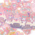 Hello Kitty Cute DIY Hand Account PVC Transparent Bronzing Sticker Pack Stickers GJCUTE. 