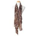 【Limited Quantity】 Women Stole Soft Leopard Print Scarf Vintage Chiffon Wrap Harajuku Scarves Shawl Thin Summer Spring Casual Elegant. 