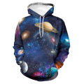 Universe Milky Way 3D Printed Hoodies Men Women Oversized Sweatshirt Spring And Autumn Sports Casual Loose Hooded Streetwear. 