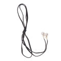 Retro PU Braided Pearl Belt Chain Versatile Women Leather Rope Waistband Love Buckle Jeans Dresses Clothing Accessories. 