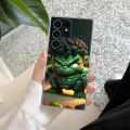 Baby Cute Marvel Venom Groot Phone Case For Samsung S24 S23 Ultra S22 S20 Plus S21 FE Clear Cases Cover Galaxy S24Ultra 5G Funda.