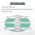 LKPCIGCXM 6Pcs Spinal Ruler Spinal Finger Goniometer Protractors Multi-Ruler Angle 180/360 Degree Measuring Tool. 