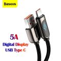 5A USB C Cable Digital Voltage LED Display {2M}. 