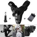 Durable Bike Mount for Vlogging: Mobile Helmet Mount with Secure Attachment for Capturing Action-Packed Moments. 