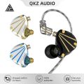 QKZ AK6 TITAN HIFI Wired In Ear Earphone Headphones with Microphone Stereo Noise Cancelling Headset for Sport Gym Gaming Earbuds.