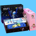 School Stationery Set Gift Box Junior High School and Elementary School Students School Supplies Gift Bag Kindergarten Children's Prizes Gift. 