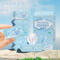 Ultra mini small bag with one lifting mouth, portable baby hand wet wipes, paper towels, student dormitory supplies.
