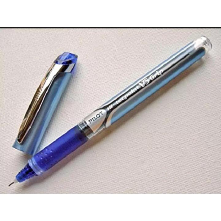 V5 pure liquid gel ink pen. 0.5 mm Blue colour. Per box 1 pen for gift.