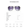 Iron Man 3 Matsuda TONY stark Sunglasses Men Rossi Coating retro Vintage Designer Sun glasses. 