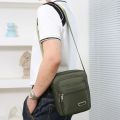 Men's Shoulder Bag Business Leisure Large Capacity Portable Handbag Multi Layer Waterproof Summer Male's Crossbody Bags. 