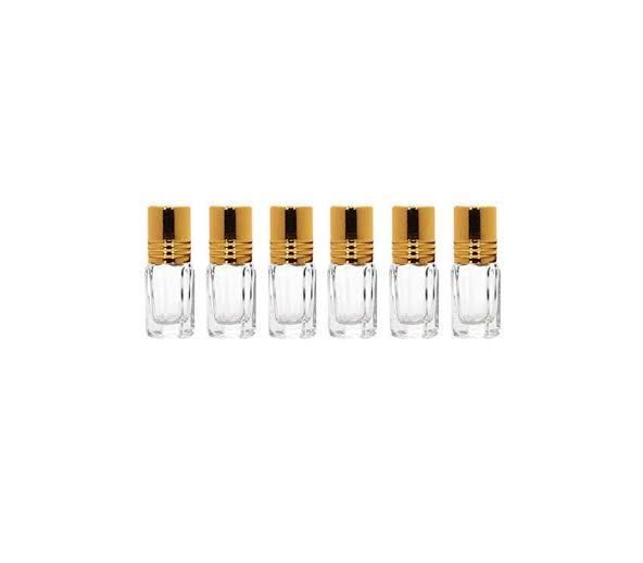 Best Quality glass attar bottle empty 3 ml ( khali bottle) bottle 12 pcs