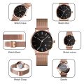 SKMEI 1530 Fashion Europe And America ple Business Women Wristwatch Elegant Thin Female Student Quartz Watch.