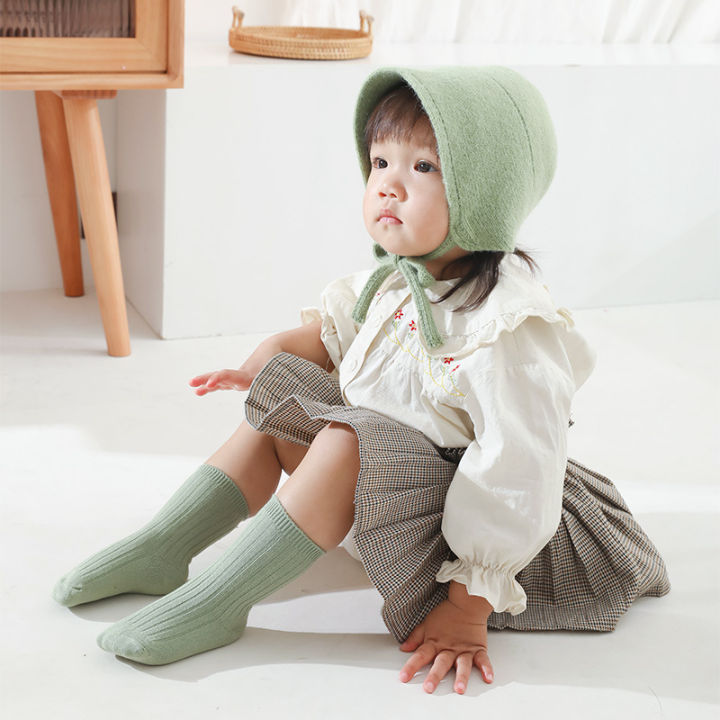 Spring%20and%20autumn%20new%20children's%20socks%20men's%20treasure%20female%20treasure%20cotton%20socks%20double%20needle%20medium%20tube%20socks%20baby%20newborn%20socks%20wholesale%20in%20large%20quantities%20-%20Image%204