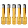 Angle Grinder Accessory 5 Pcs Drill Bit Opener Diamond Hole Saw Cutting Tool for Marble Glass Ceramic. 