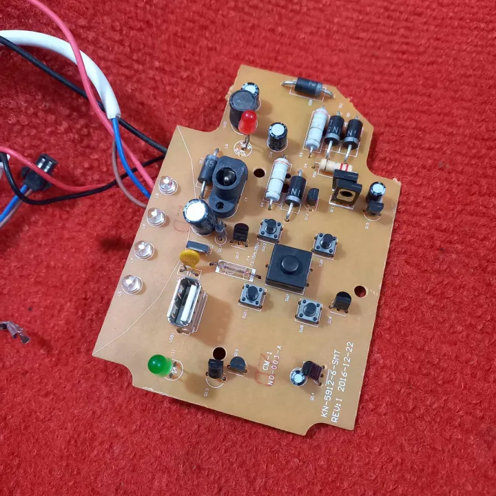 5912 Charger Fan Circuit DC 12V KN-5912-SMT Light Fan Charger Circuit ...