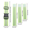 Cycling Night Walking Running High Visibility Luminous Wristband Glow Belt Safety Reflective Straps Reflective Band Strap. 