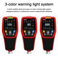UNI-T paint film gauge thickness measurement 0-1250um USB transmission - black.