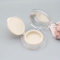 Air Cushion Foundation DIY Box 1Pc Empty Puff Box Portable Mirror for Bb Cream Cosmetic Makeup Case Container with Powder Sponge. 