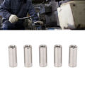 Threaded Sleeve Rod, High Strength M6x1.0 Round Coupling Nut Stainless Steel 20 Pcs for Mechanical Maintenance. 