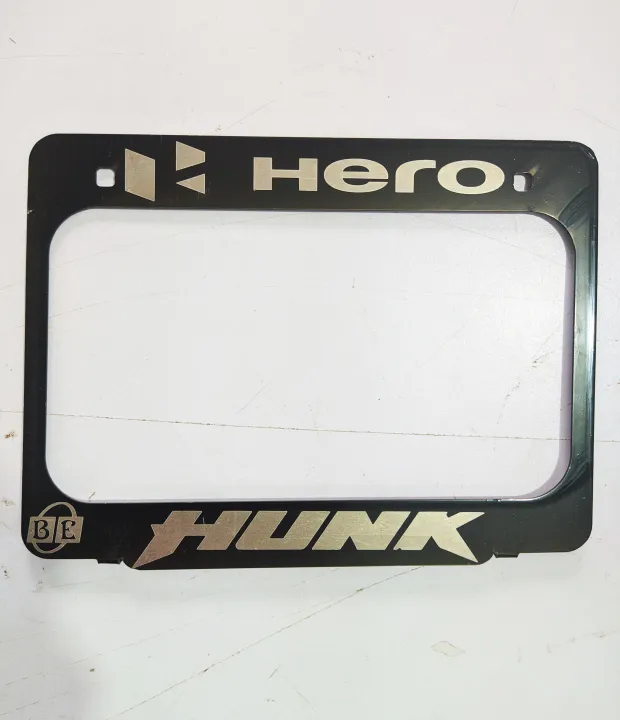 Bike%20Number%20Plate/License%20Plate%20Frame%20Or%20Holder%20For%20-%20Hero%20Hunk%20-%20Image%202