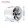 Super Suction Multifunctional Powerful Mute Exhaust Fan 4''6''7'' Pipe Vent Exhaust Fan Duct Ceiling Ventilation Blower Fans. 
