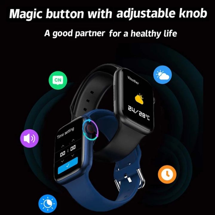 HLstar%C2%AE%20Smartwatch%20Series%208%20Bluetooth%20Call%201.92"%20Full%20Touch%20Smart%20Watch%20Sleep%20Monitoring%20Wireless%20Charging%20Watch%20for%20Men%20Women%20-%20Image%203