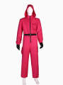 Halloween banknote house coswear, Dali work uniform, jumpsuit, movie and Korean cosplay costume.