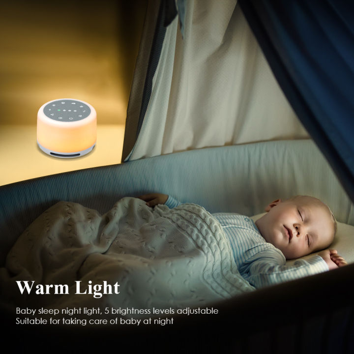Physical%20Therapy%20Equipments%20Portable%20Sleep%20Fan%20Sound%20Machine%20White%20Noise%20Machine%20with%20RGB%20Night%20Light%20For%20Baby%20-%20Image%203