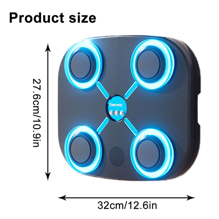 Music%20Boxing%20Target%20for%20Kids%20Boxing%20Machine%20Wall%20Mounted%20with%20LED%20Light%20Bluetooth%20Sensor%20Gym%20Exercise%20Equipm%20B%20-%20Image%202