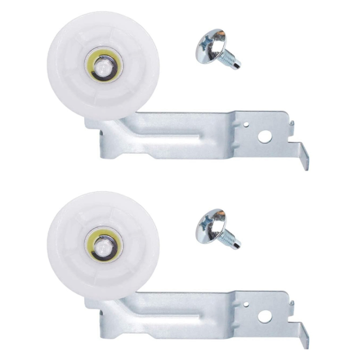 FORIDE 2X DC93-00634A Dryer Idler Pulley for Samsung Dryer Parts DC97-07509B AP4373659 AP6038887 AP4213616 PS4216837 PS11771601