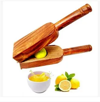 Hand made wooden lemon squeezer/juicer