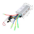 Himeng La 36V/48V 350W 124DX Brushless Motor Control Box Lithium for Electrical Scooter.