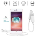 IPHONE LIGHTNING TO 3.5MM JACK ADAPTER CALLING+PLAY MUSIC.